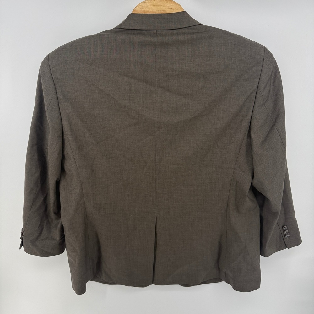 Lauren Ralph Lauren‎ Men Wool Suit Jacket Blazer Gray 48R Business Casual - Picture 2 of 9